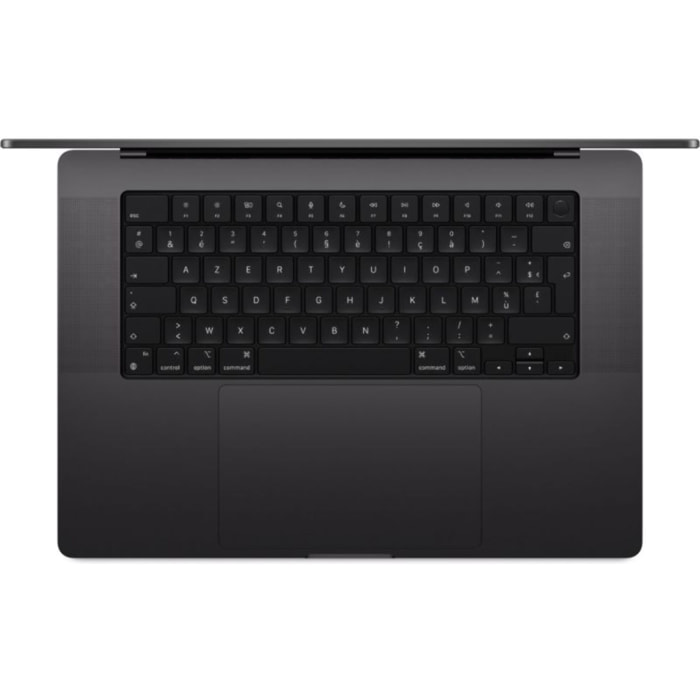 Ordinateur Apple MACBOOK Pro 16" Puce M5 Max CPU 18 / GPU 32 coeurs Mémoire RAM 36Go Stockage 2To SSD XDR Noir sidéral