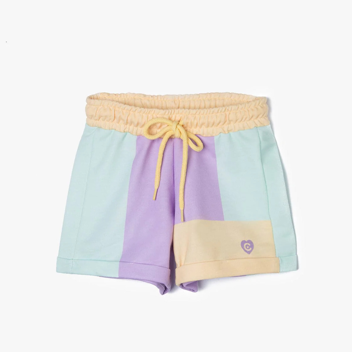 Short Deportivo De Niña En Multicolor