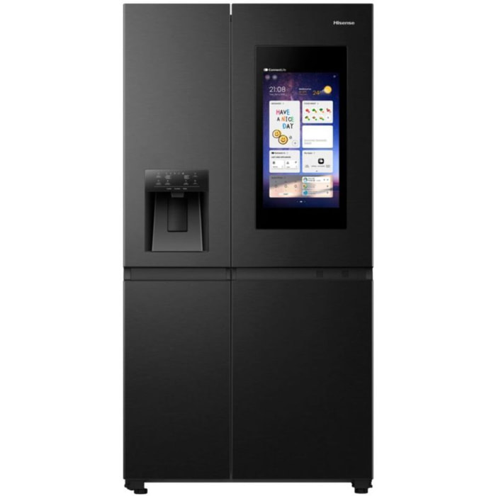 Réfrigérateur Américain HISENSE RS9P628GPFE smart screen