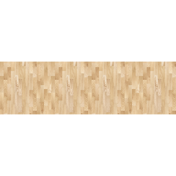 Revêtement sticker sol - PARQUET BOIS CLAIR - Rouleau adhésif Protection Anti-dérapant