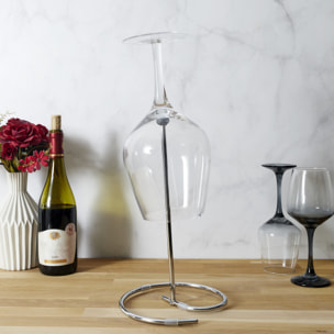 Séchoir à Carafe - COOK CONCEPT - Démontable - Antidérapant - Argent