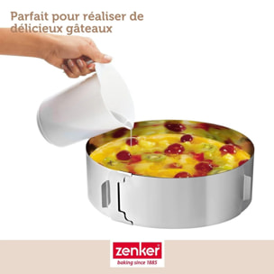 Cercle à pâtisserie réglable Zenker Smart Pastry