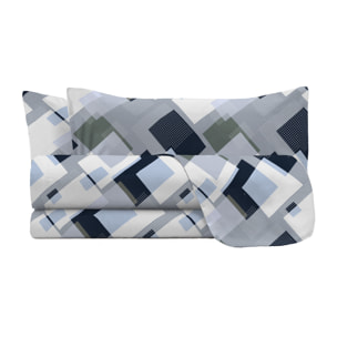COMPLETO LETTO INFINITY - 100% Microfibra