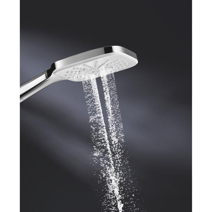 GROHE Vitalio SmartActive 130 Cube Douchette 3 jets