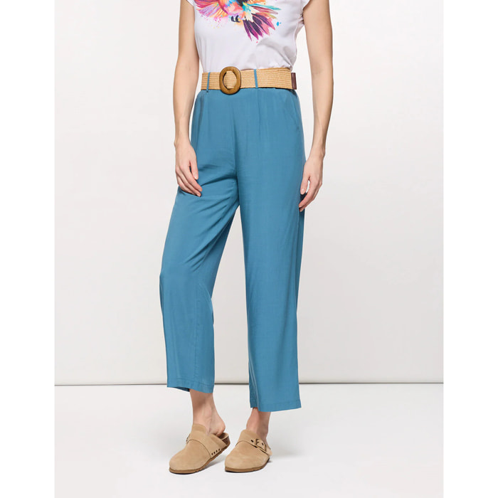 Pantalón Largo Azul Turquesa - Terdam II