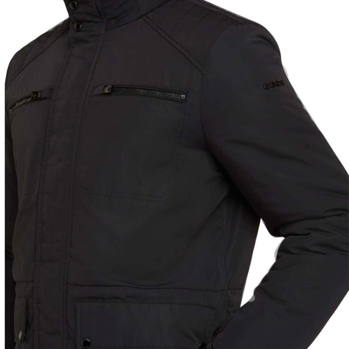 Chaquetas Hombre de la marca GEOX  modelo M RENNY Black