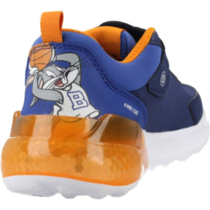 Zapatillas Niño de la marca GEOX  modelo J ACTIVART ILLUMINUS AZUL