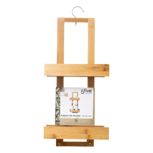 Serviteur de douche 2 niveaux bambou