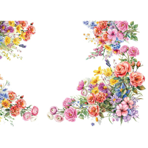 Tovaglia Copritavolo Cucina In Stampa Digitale Disegno Estate GI