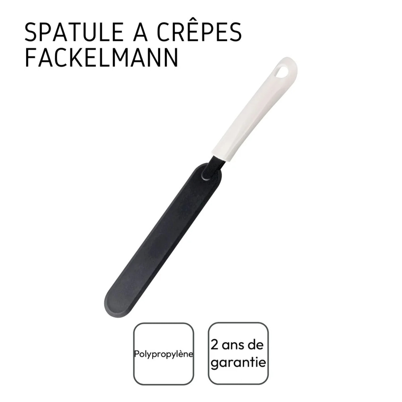 Set de 2 ustensiles de cuisine spatule crêpes Fackelmann Arcadalina