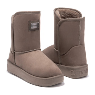 Botas Australianas de Corte Bajo Nordic Basic en Marrón Crema D.Franklin