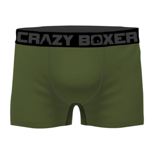 Set de 2 Boxers Crazy Boxer para hombre en algodón