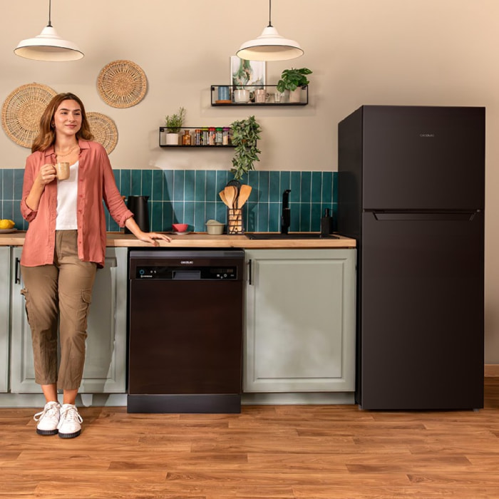 Cecotec Frigorífico 2D Bolero CoolMarket 2D 211 Black E