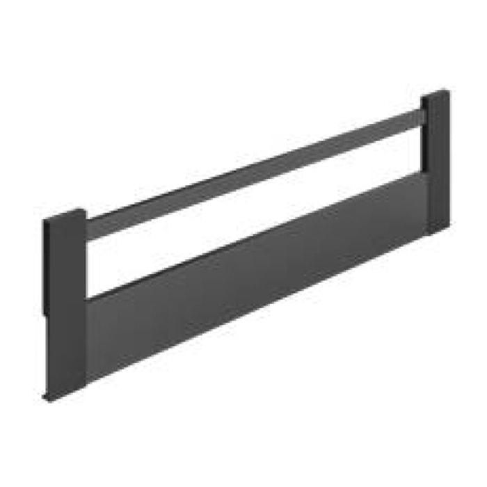 Façade pour tiroir à l'anglaise Arcitech HETTICH à recouper en alu anthracite - L.2000 mm - 9192205