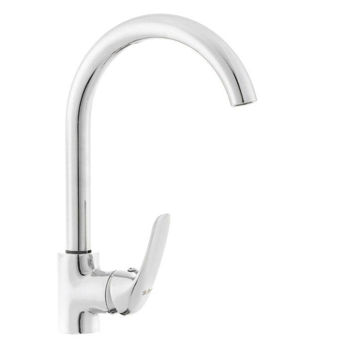 S-Line Pro mitigeur d'évier avec bras pivotant, chrome (SIKOBSLPRO280)