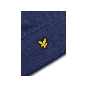 Berretti Lyle & Scott Beanie Dark Navy Blu