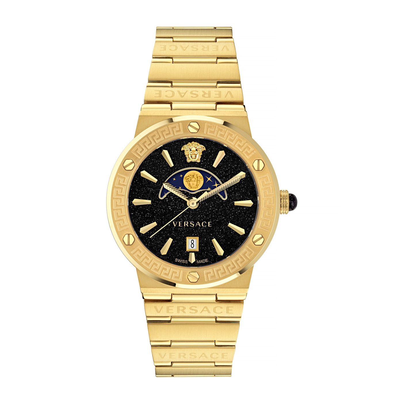 Reloj Versace VE7G00323 Hombre Analogico Cuarzo con Correa de Acero inoxidable