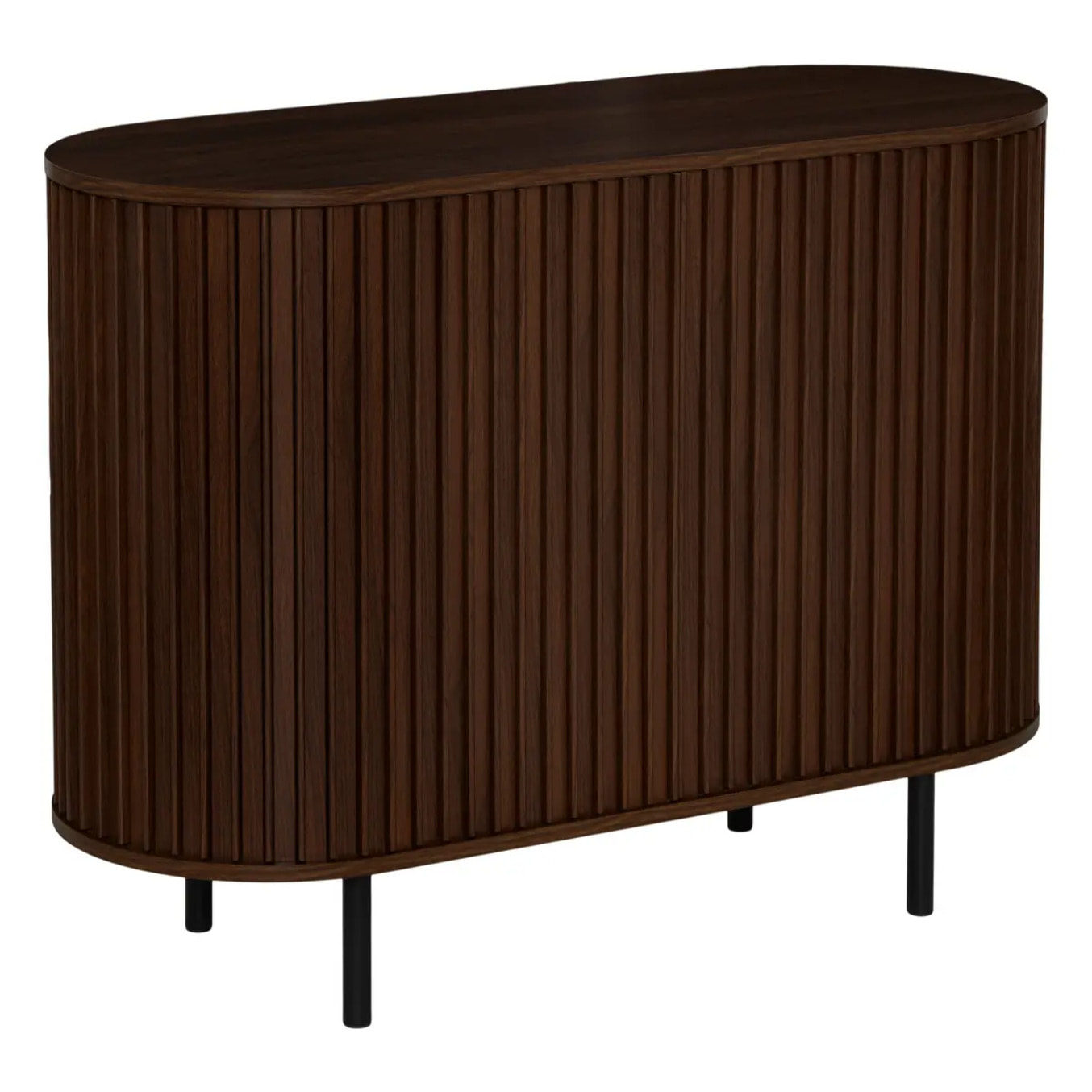 Buffet Alcôve rectangulaire 75x100cm 2 portes marron