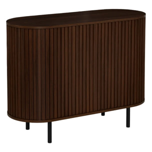 Buffet Alcôve rectangulaire 75x100cm 2 portes marron