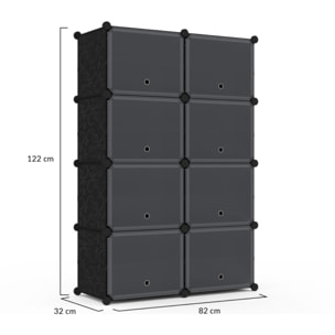 Meuble chaussures cube - 32 paires