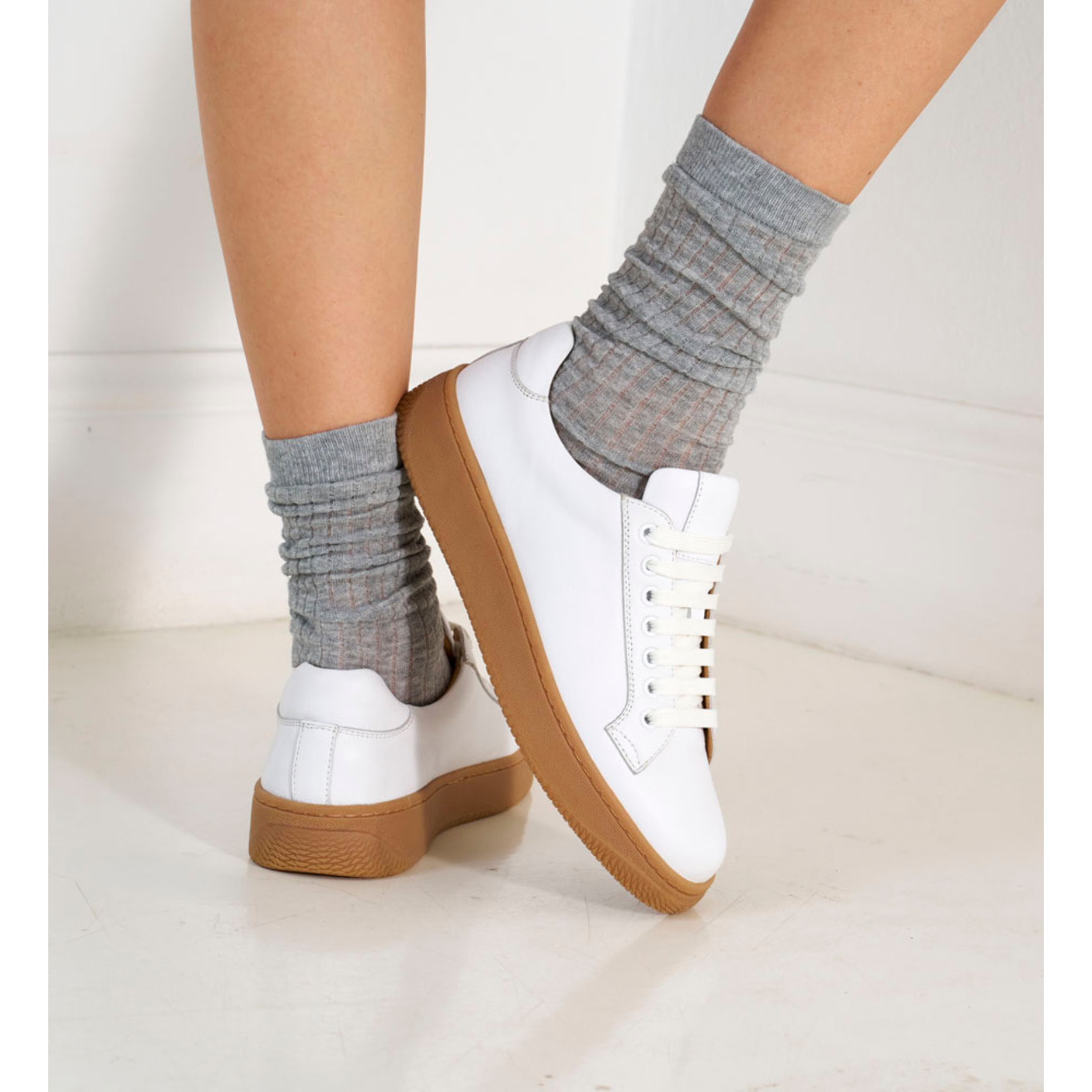 Sneaker British Passport Bianco