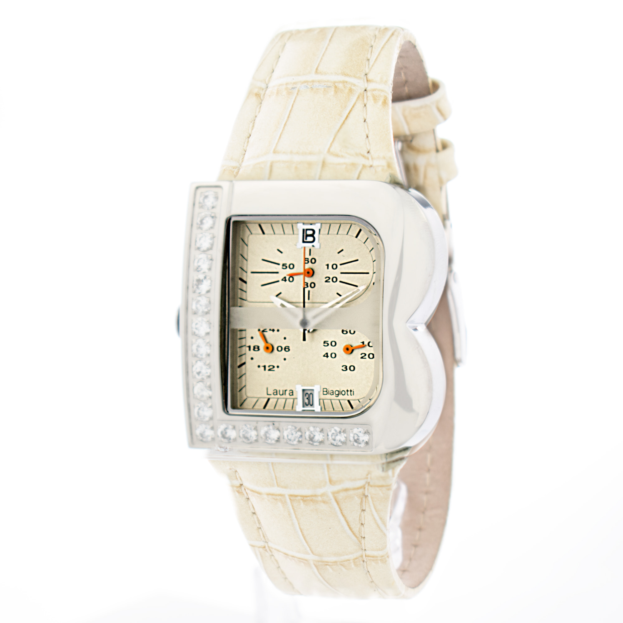 Reloj Laura Biagiotti LB0002L-11Z Mujer Analogico Cuarzo con Correa de Piel
