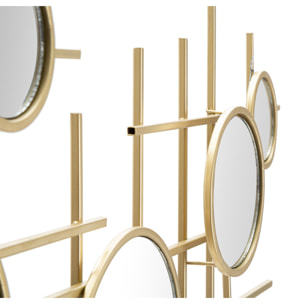 SPECCHIO GLOXY CM 117X4,5X61 (MISURA SPECCHIO CM Ø 18-13-8)