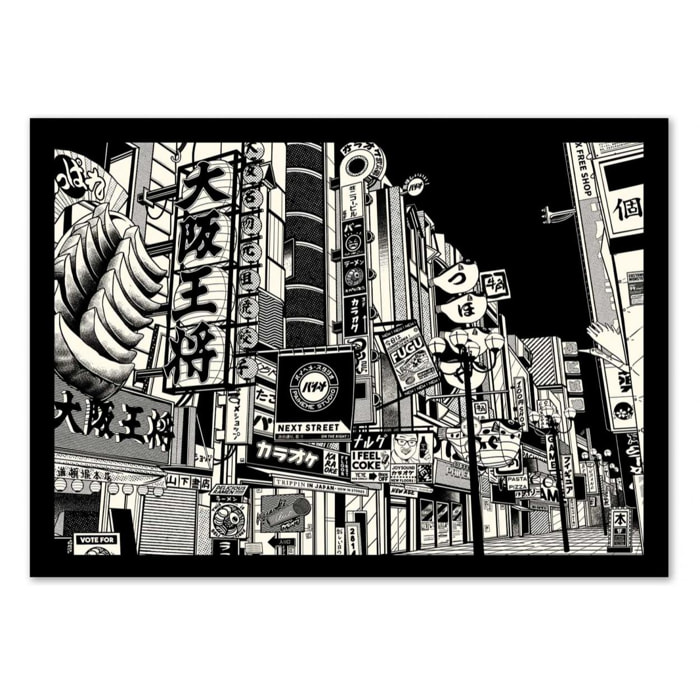 Art-Poster - Osaka - Paiheme studio - 50 x 70 cm