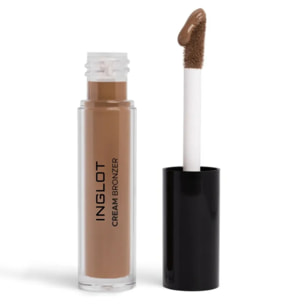 INGLOT Cream Bronzer 88, Bronceador en Crema, Contorno Facil y Sutil al Natural con Aplicador, Bronceador para darle Color a tu Rostro, Color: Oscuro. 5Ml.