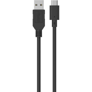 Chargeur secteur ESSENTIELB USB 2.4A + Cable USB C noir