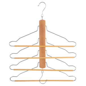 Cintre 4 pantalons en bois