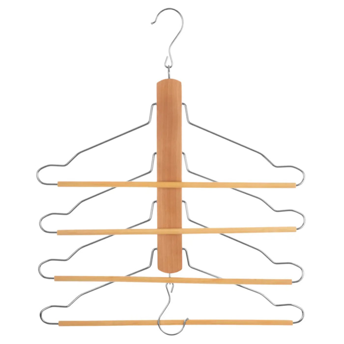 Cintre 4 pantalons en bois