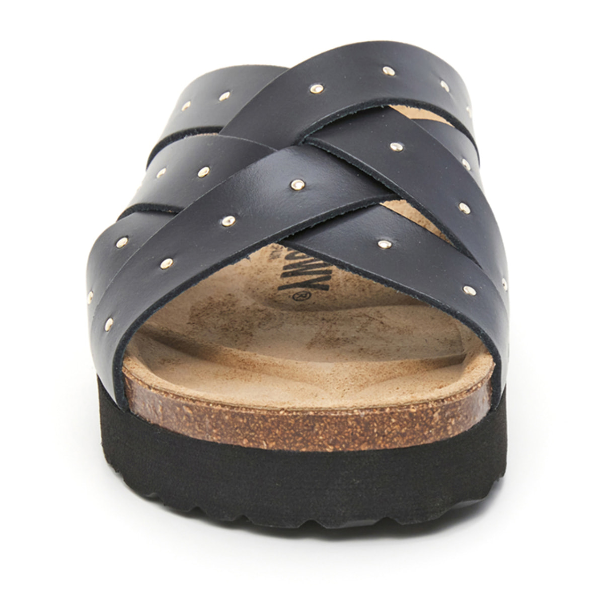 SANDALO CON ZEPPA BILLOWY NERO