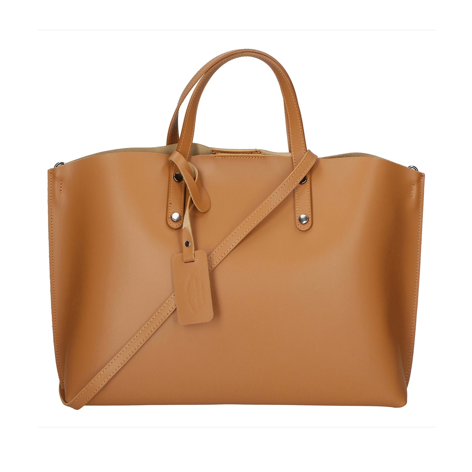 Borsa a mano da donna - Modello Lumena - Vera pelle - 48.0 x 31.0 x 11.0 cm