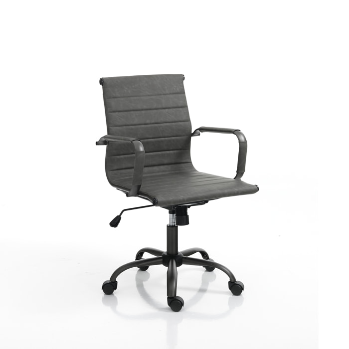 Tomasucci Fauteuil de bureau TASK SMALL OLD GRIS