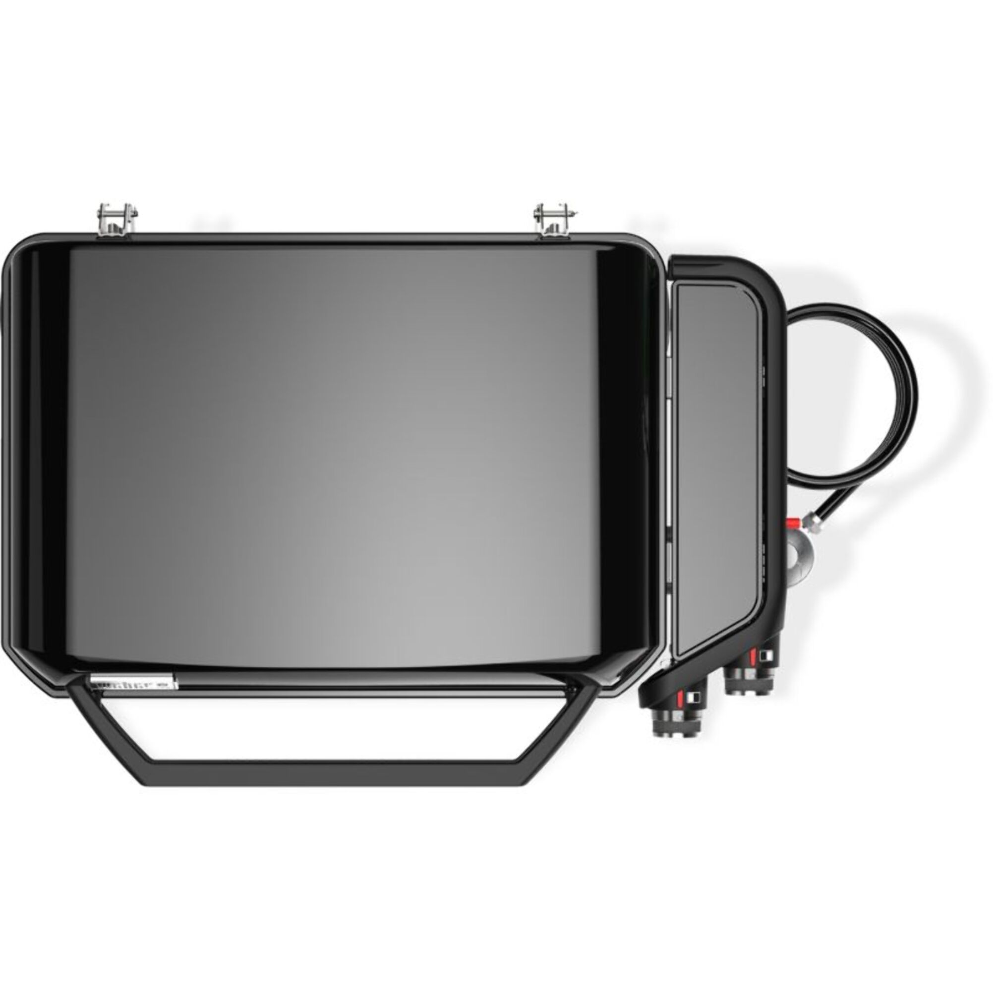 Plancha gaz WEBER black 2 brûleurs à poser,  56x41 cm