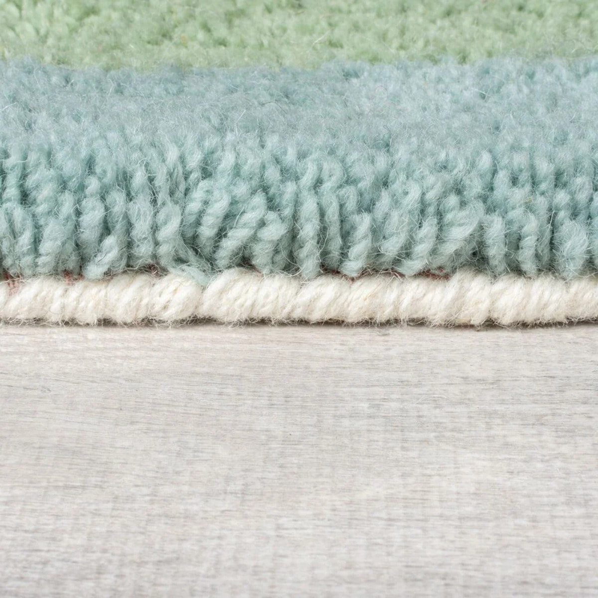 Tapis en laine shaggy ZAGORA GEO