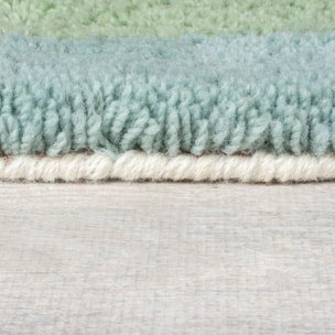 Tapis en laine shaggy ZAGORA GEO