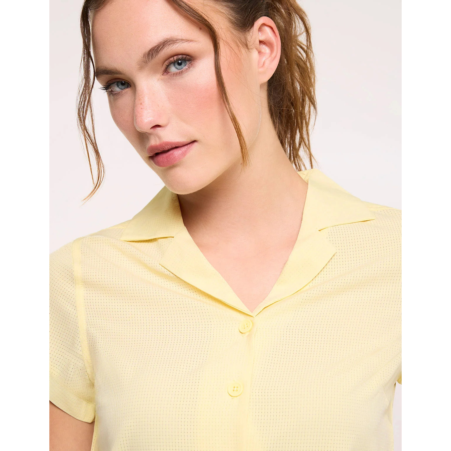 Camisa Manga Corta Amarillo - Nerini