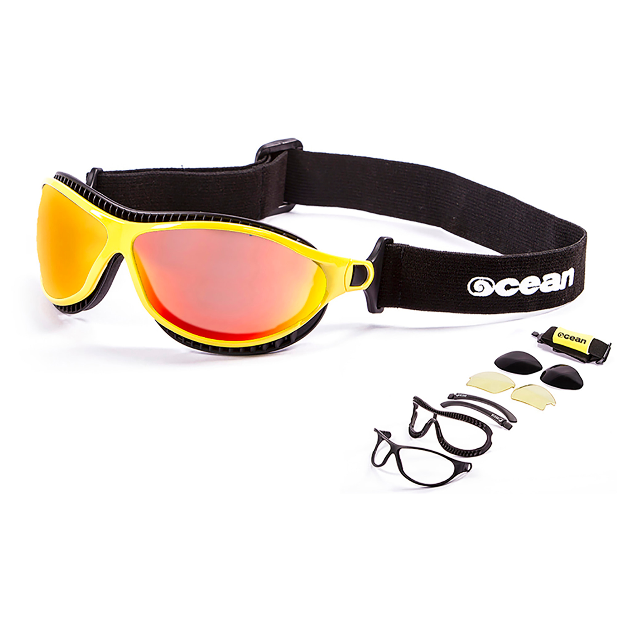 GAFAS DE WATER SPORT OCEAN TIERRA DE FUEGO de color Rojo