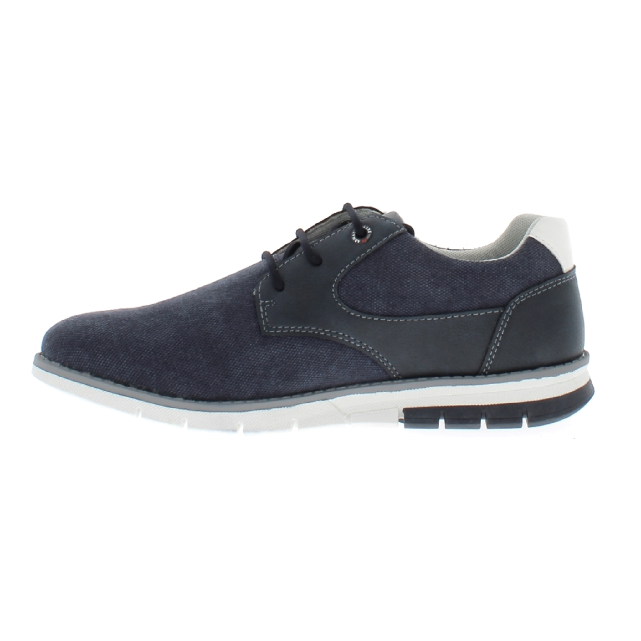 Armata di Mare Scarpe Uomo Scarponcino Casual Stringate con Soletta Rimovibile in Memory Foam AMU S24L509 Navy