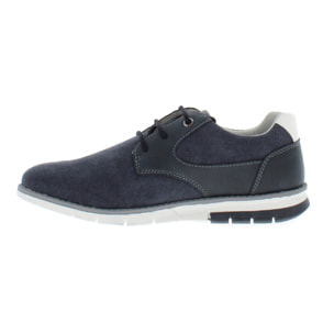 Armata di Mare Scarpe Uomo Scarponcino Casual Stringate con Soletta Rimovibile in Memory Foam AMU S24L509 Navy