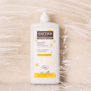 Moussant Familial Corps & Cheveux - Eau de Bleuet & Lactosérum