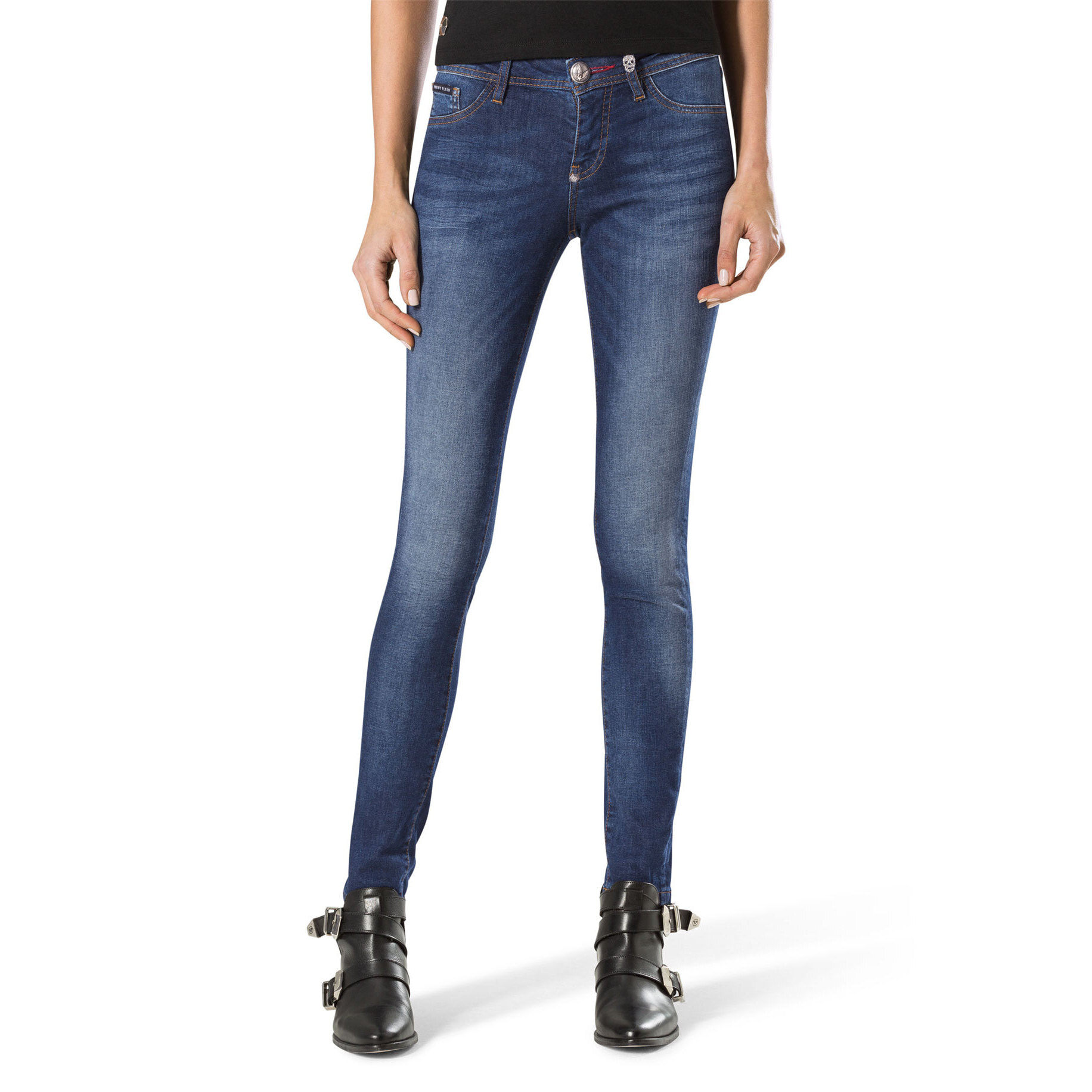 PHILIPP PLEIN jeggings "this love"