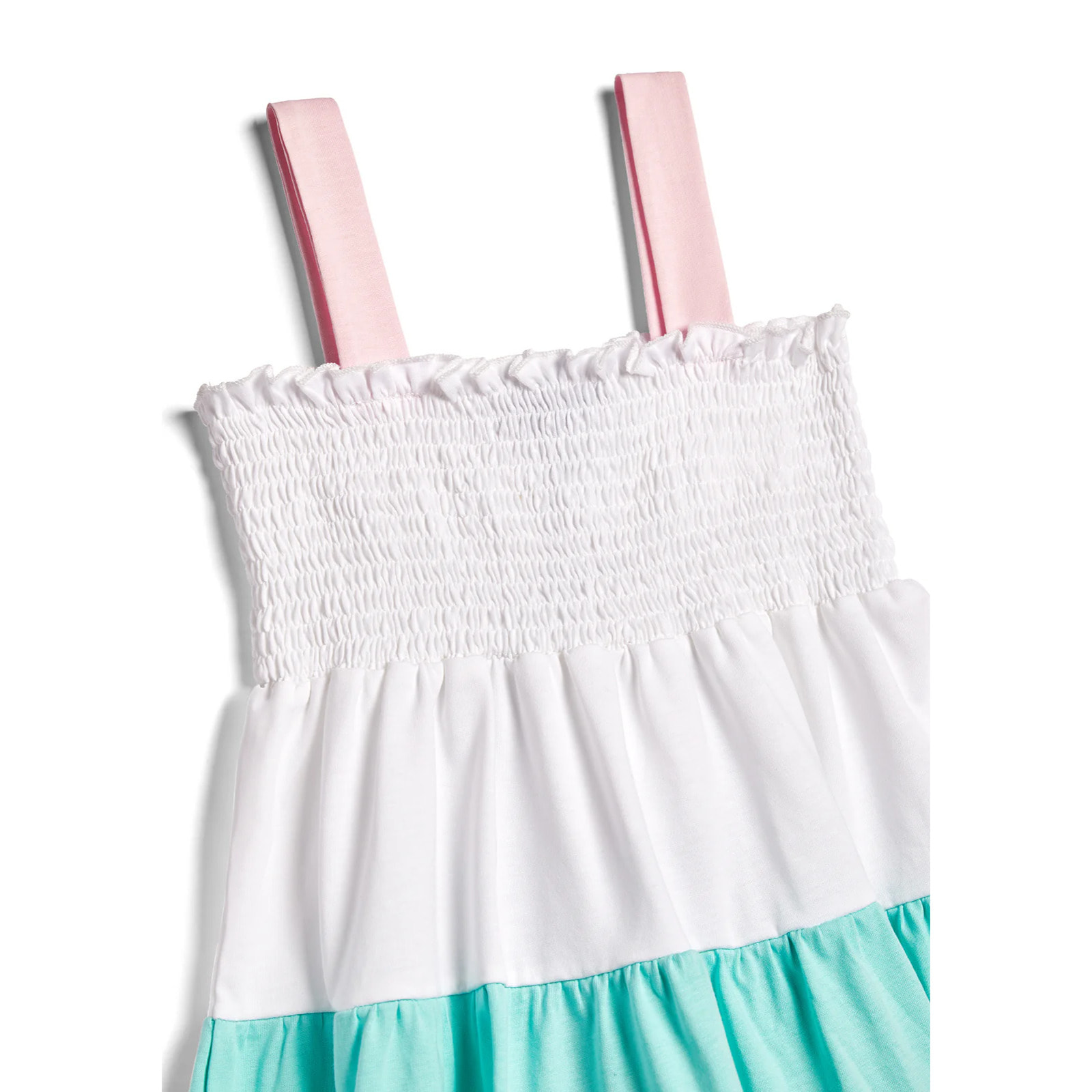 Vestido de Niña Estampado Escalonado Multicolor