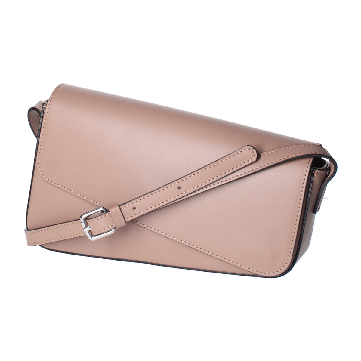 Borsa a tracolla da donna In Vera pelle Made in Italy 28x17x5 cm