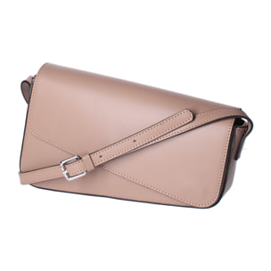 Borsa a tracolla da donna In Vera pelle Made in Italy 28x17x5 cm