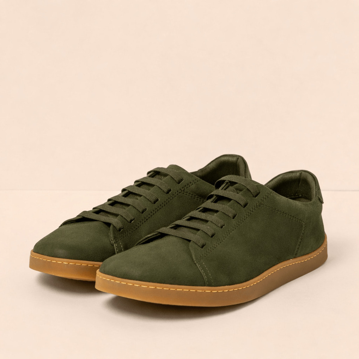 Zapatos N5910L NOBUCK LAVADO KAKI/ ORIGEN color Kaki