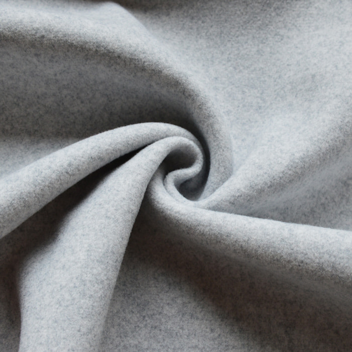 Rideau en flanelle - Gris