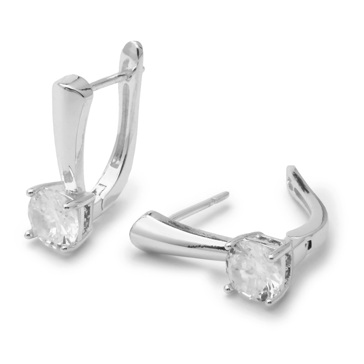 Pendientes acabado en Plata de Ley 925